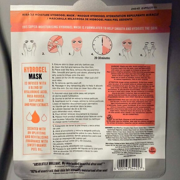 THREE Piece Face Mask / Face Peel BUNDLE - Bliss / Versed / Soap & Glory ALL NEW - Picture 15 of 15